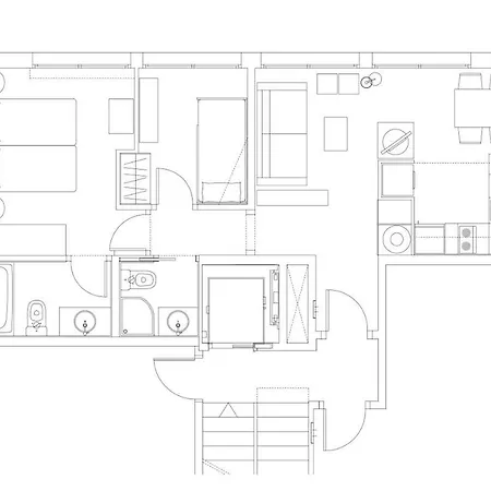 Inside Sants Apartamento